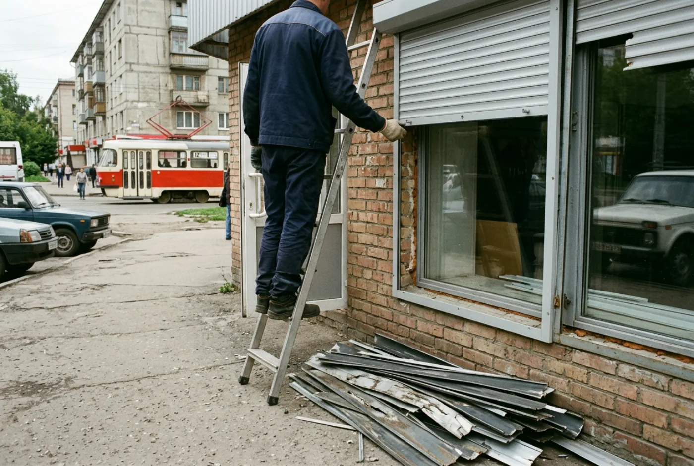 Замена рольставней в Тобольске